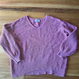 Size large pink old navy sweater